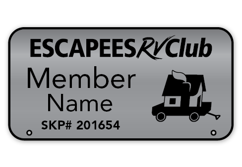 Escapees Wagon Badge