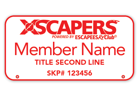 Xscapers Standard Badges