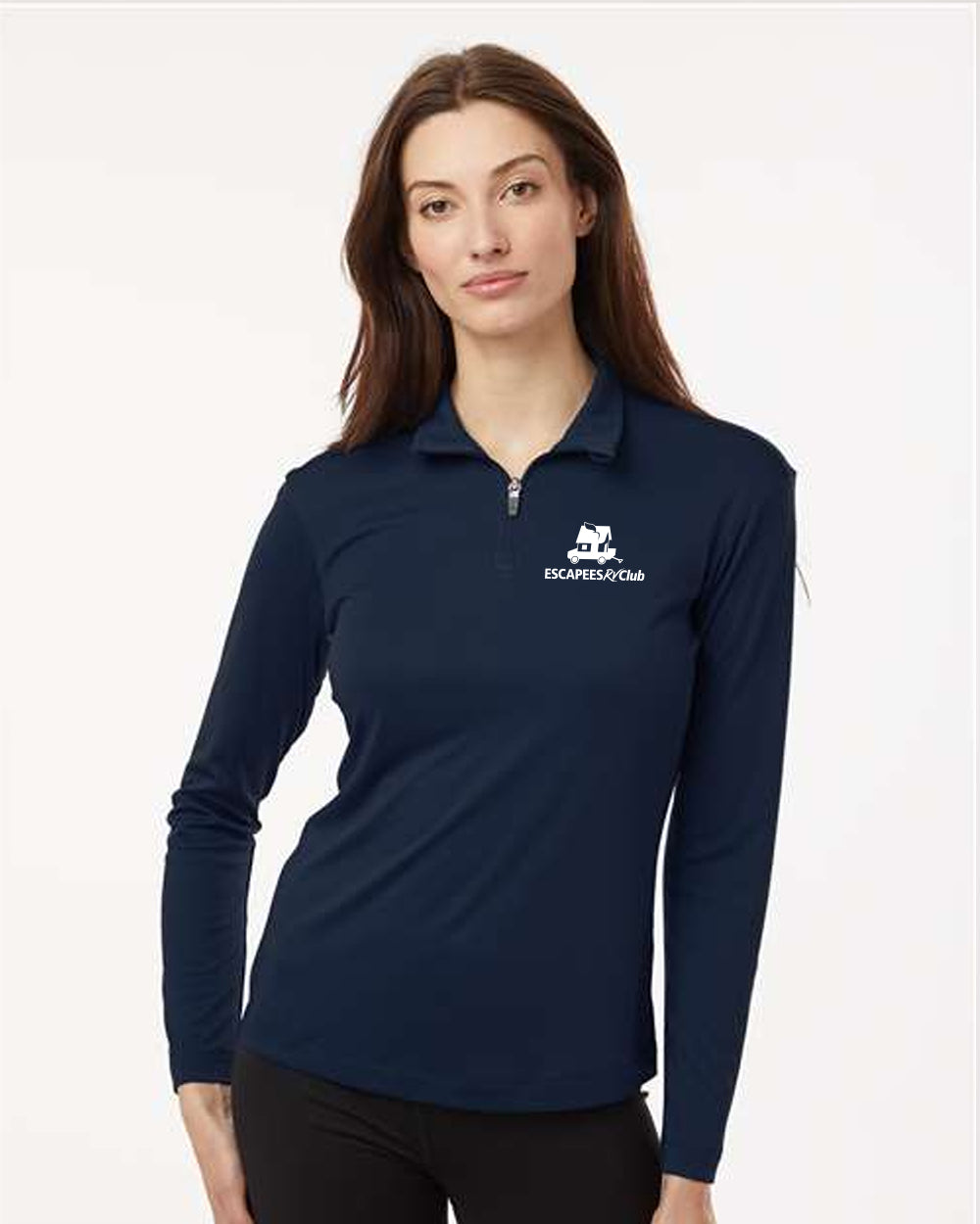 Escapees - 1/4 Zip Performance Shirts