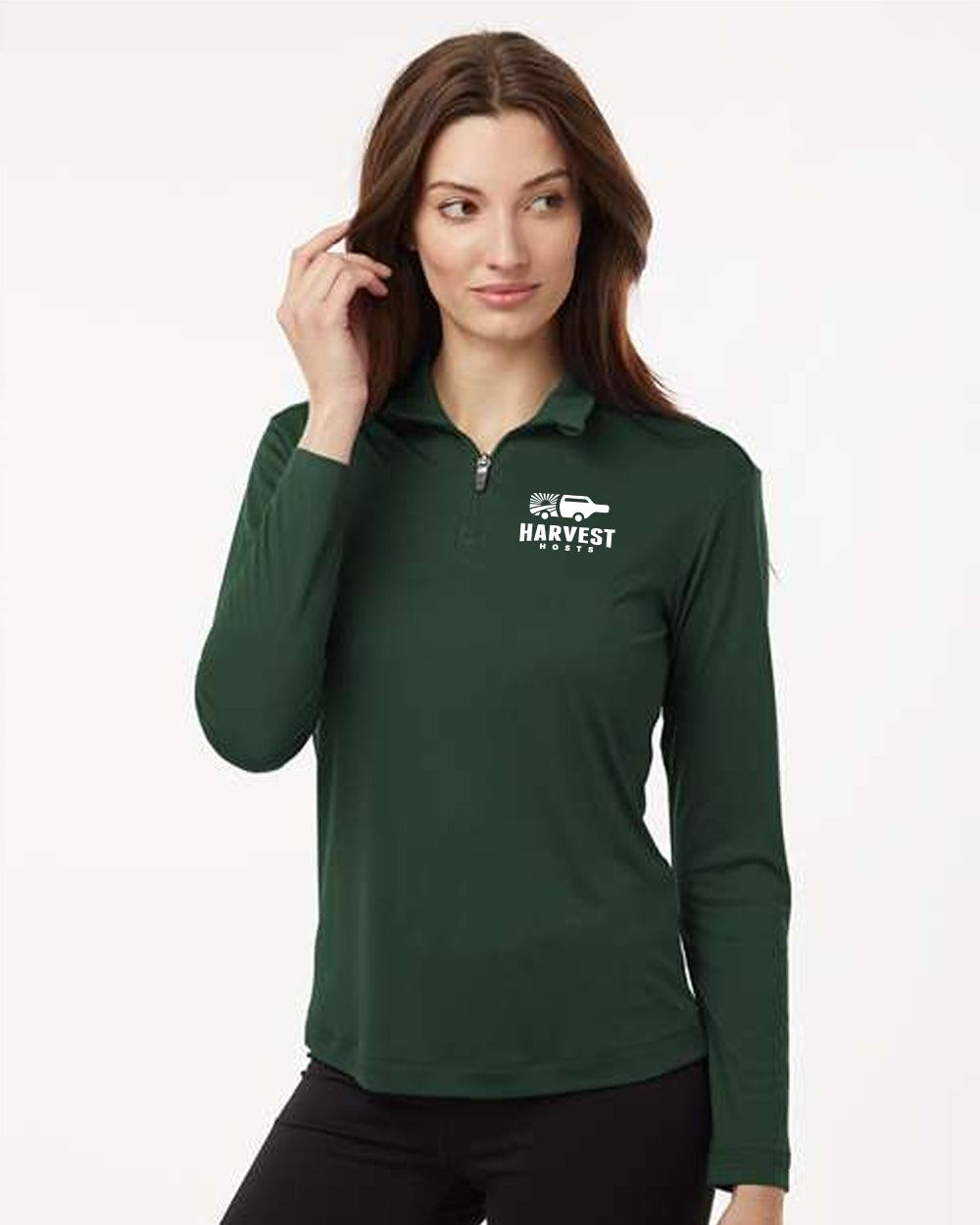 Harvest Hosts - 1/4 Zip Performance Shirts