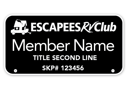 Escapees Standard Badge