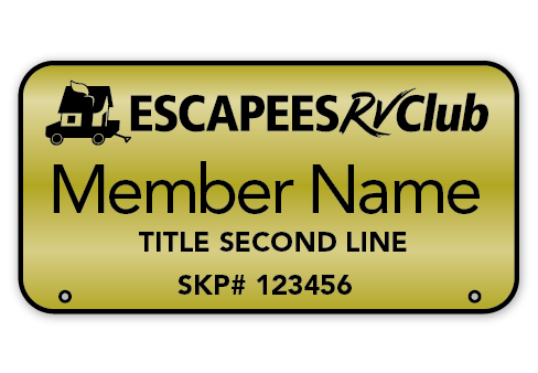 Escapees Standard Badge