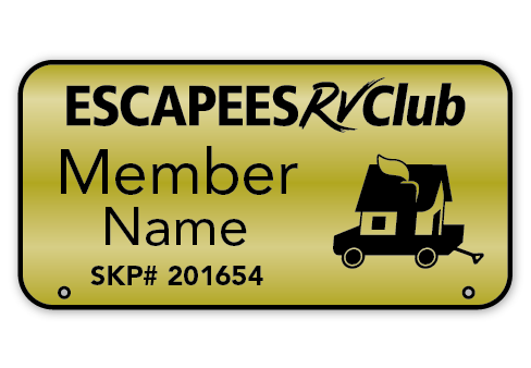 Escapees Wagon Badge