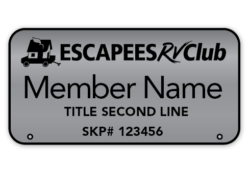 Escapees Standard Badge