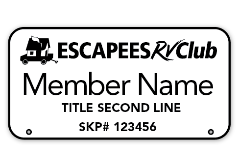 Escapees Standard Badge