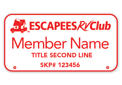Escapees Standard Badge