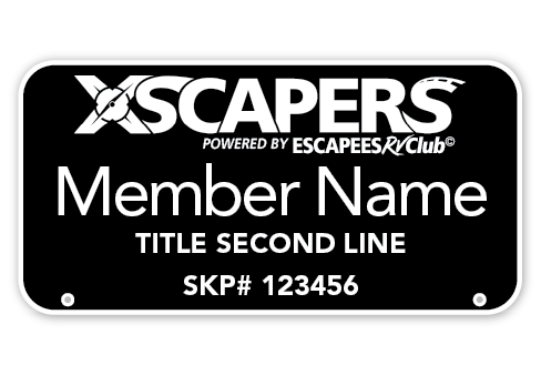 Xscapers Standard Badges