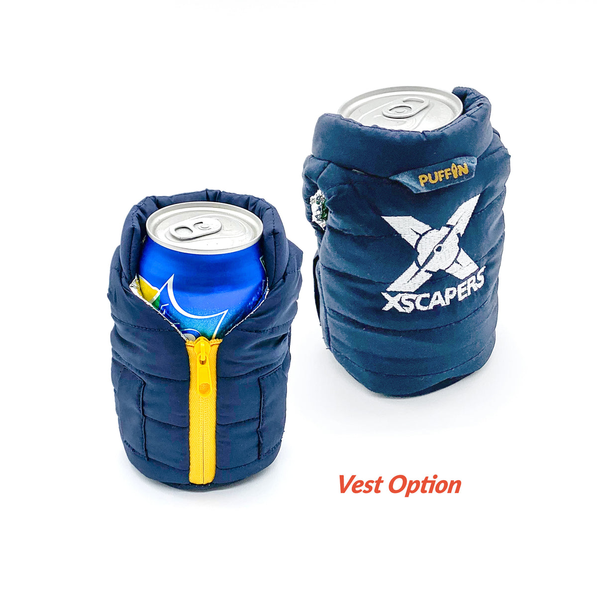 Xscapers Puffy Vest Coozie