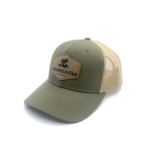 Escapees Leatherette Patch Hat